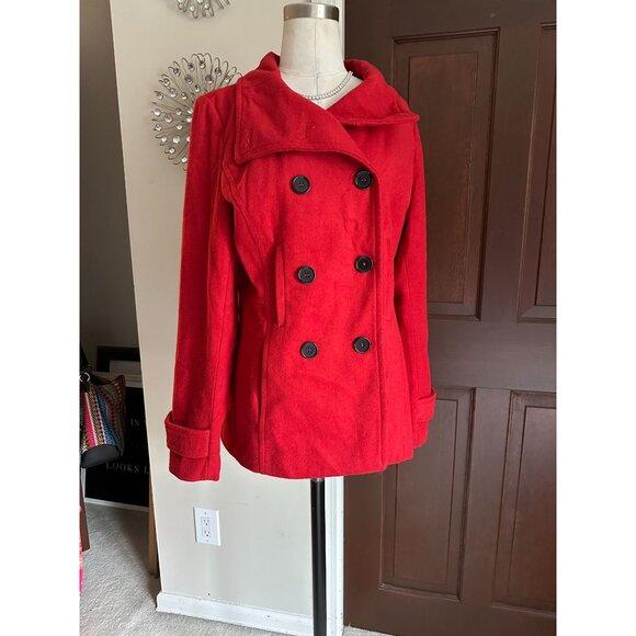 Thread & Supply red double breasted jacket Medium - Picture 4 of 4